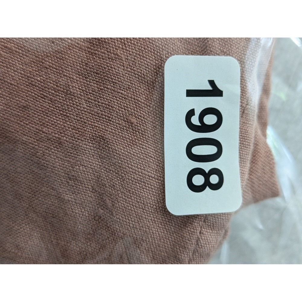 Parachute 100% Linen Shirt 1X Terra Cotta Oversized Button Front Top Relaxed - Picture 10 of 10